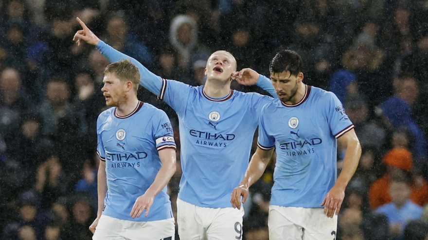 Kết quả FA Cup: Haaland liên tục ghi bàn, Man City thẳng tiến bán kết