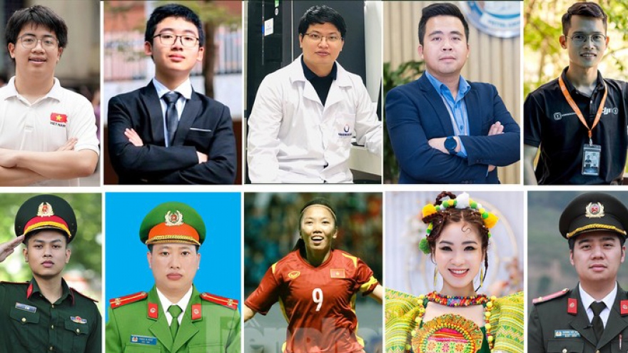 Vietnam names 10 outstanding young faces of the year