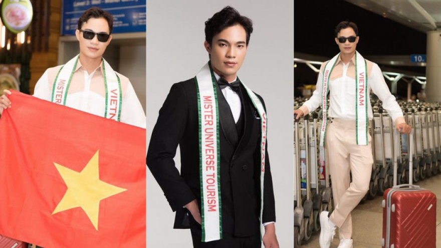Hospital doctor departs for Mister Universe Tourism in Indonesia