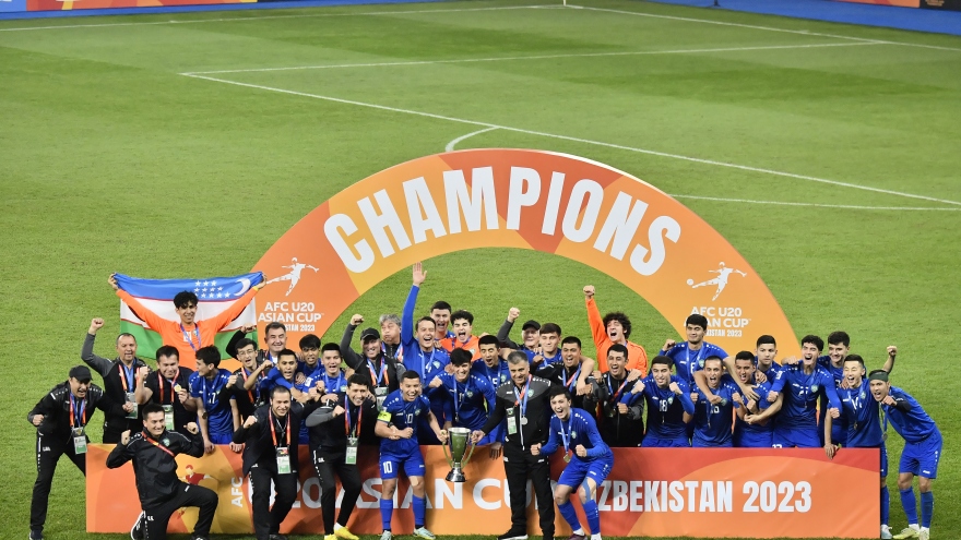 U20 Uzbekistan vô địch giải U20 châu Á 2023