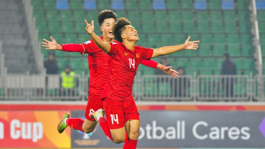 Bảng xếp hạng U20 châu Á 2023 mới nhất: U20 Việt Nam dẫn đầu bảng tử thần