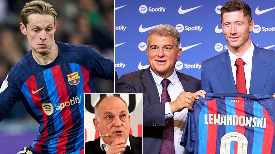 Barca bị La Liga cấm chiêu mộ tân binh