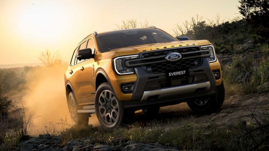 Ford Everest có thêm phiên bản Wildtrak, giá từ 1,5 tỷ đồng