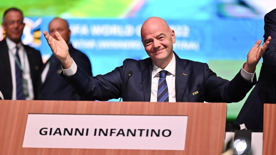 Ông Gianni Infantino tái đắc cử Chủ tịch FIFA