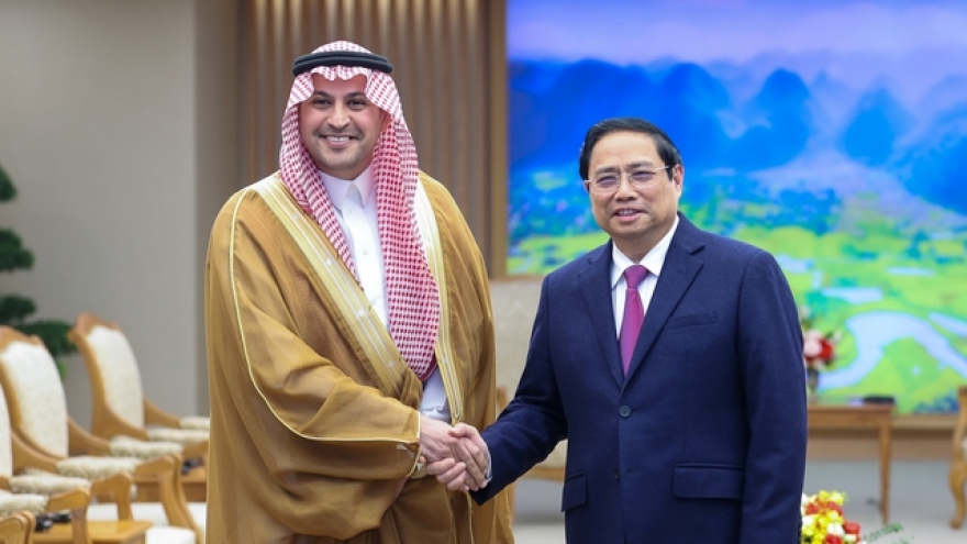 Thủ tướng Phạm Minh Chính tiếp Đại sứ Saudi Arabia tại Việt Nam