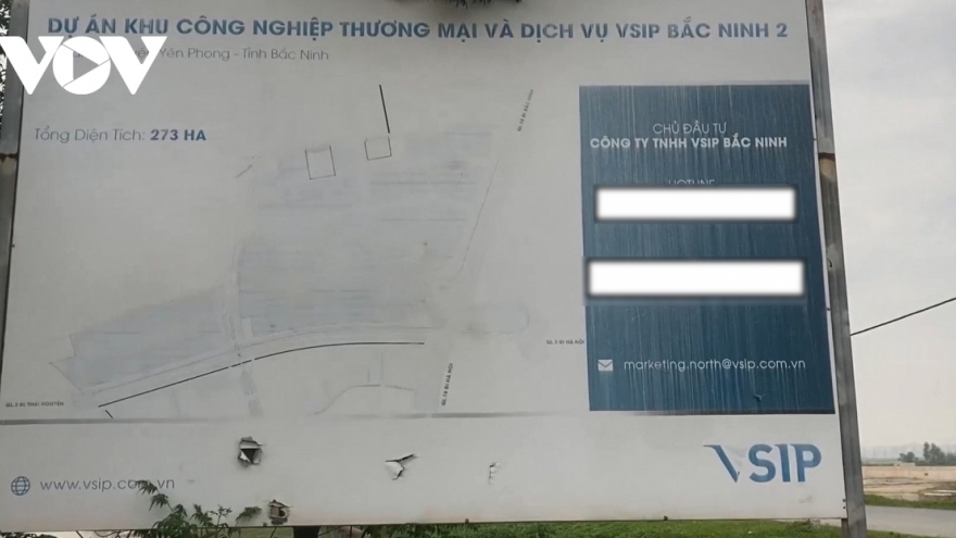 Yêu cầu huyện Yên Phong kiểm tra lại trình tự, thủ tục dự án KCN VSIP 2