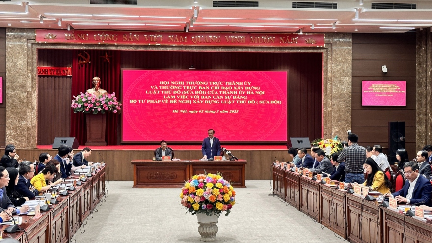 Hà Nội sẽ trình Quốc hội Dự án Luật Thủ đô (sửa đổi) vào tháng 5/2024