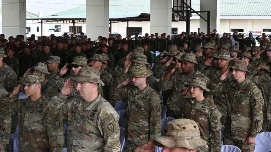12.000 binh lính Mỹ tham gia tập trận quân sự Balikatan với Philippines