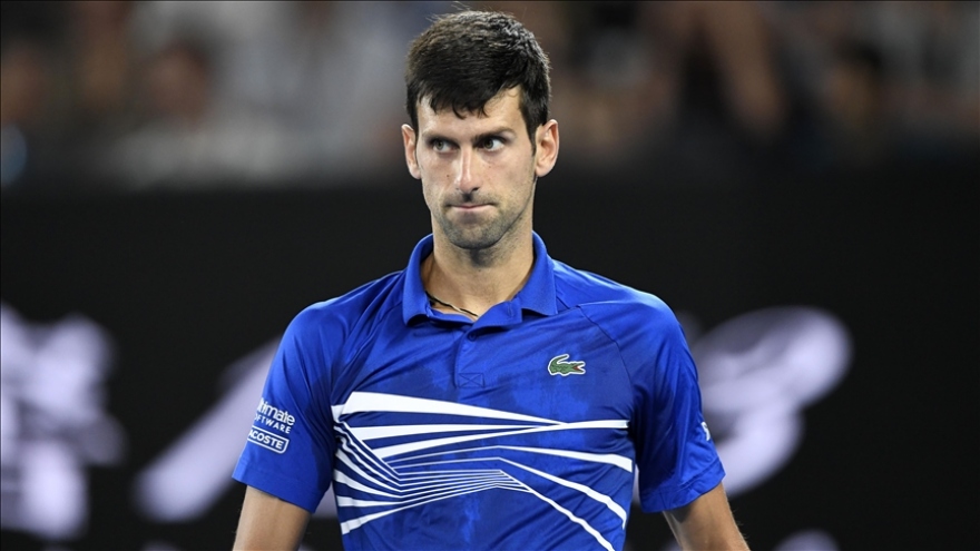 Djokovic lại không được thì đấu vì không tiêm vaccine ngừa Covid-19