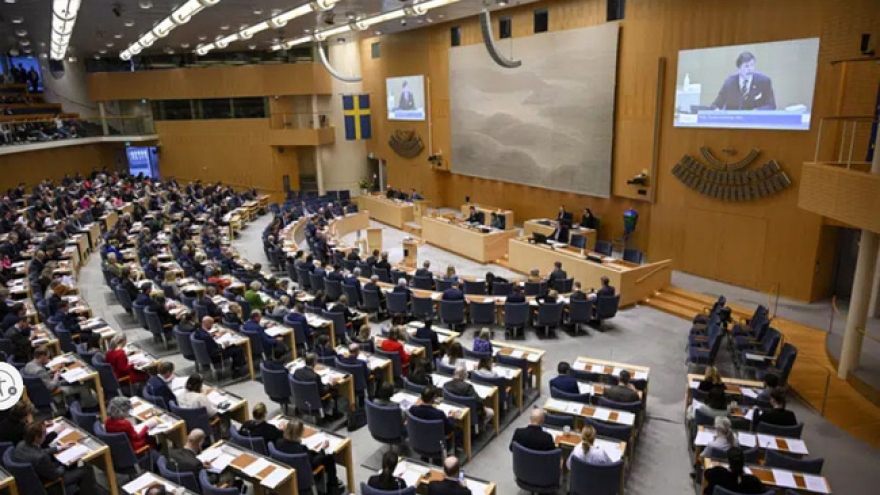 Quốc hội Thụy Điển phê chuẩn việc gia nhập NATO
