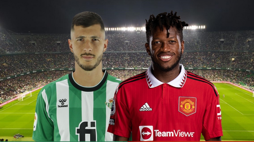 Dự đoán tỷ số, đội hình xuất phát trận Real Betis - MU