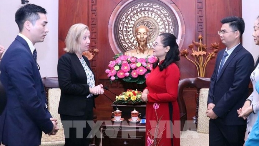 Relations between HCM City, US flourishing: official