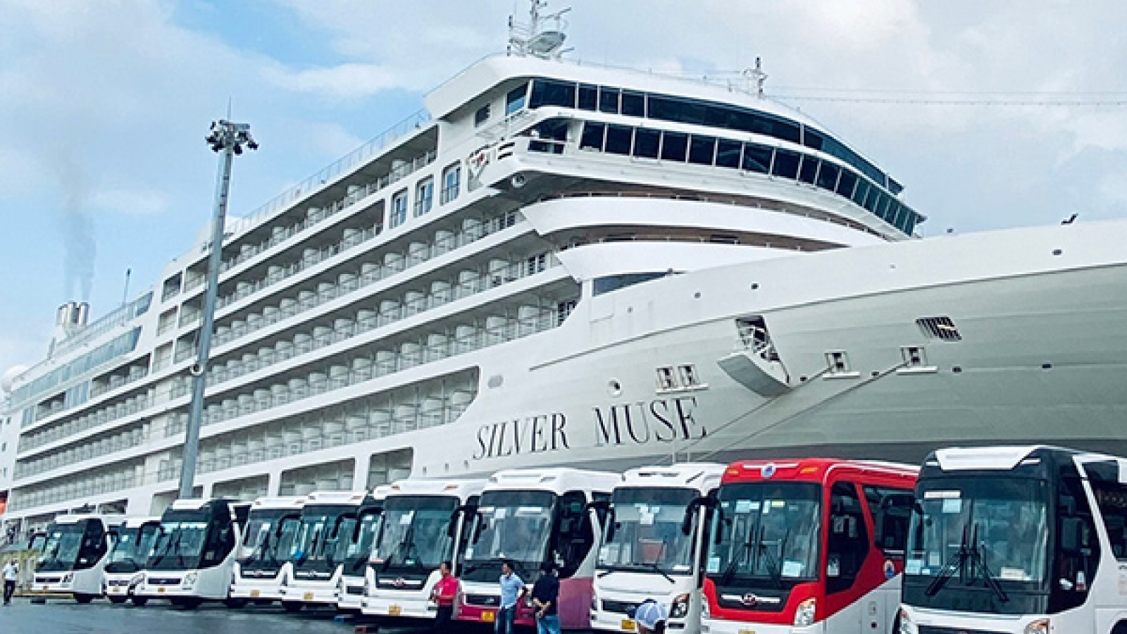 International cruise ships dock at Tien Sa port in Da Nang