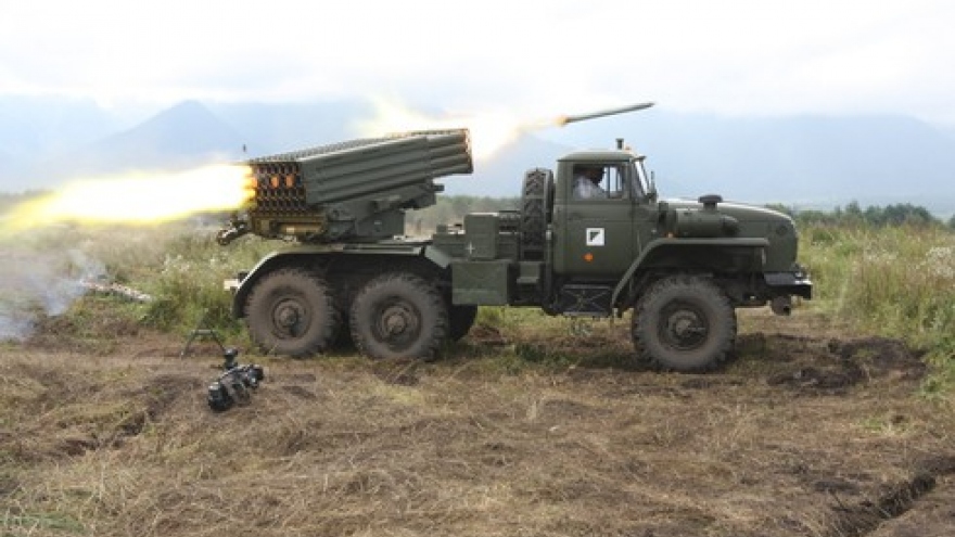 Nga khai hỏa pháo phản lực phóng loạt Tornado-G, phá hủy trạm quan sát của Ukraine