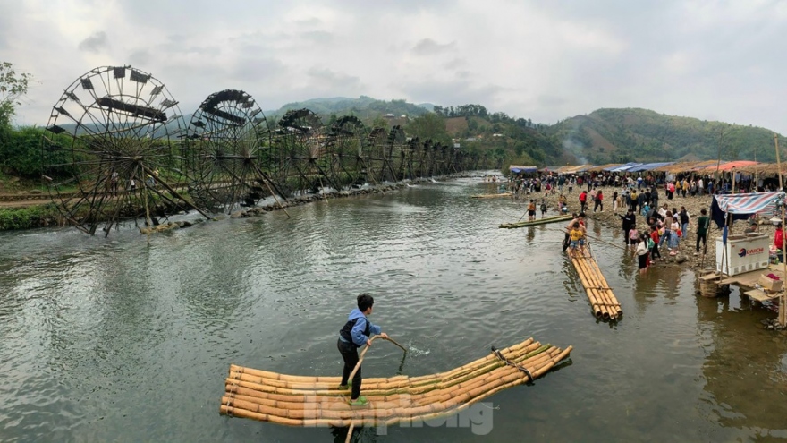 Độc đáo những cọn nước khổng lồ ở bản Nà Khương, Lai Châu