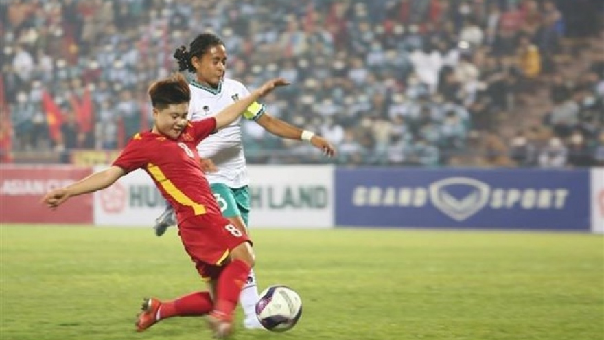 Vietnam thrash Indonesia 3-0 at AFC U20s Women's Asian Cup qualifiers