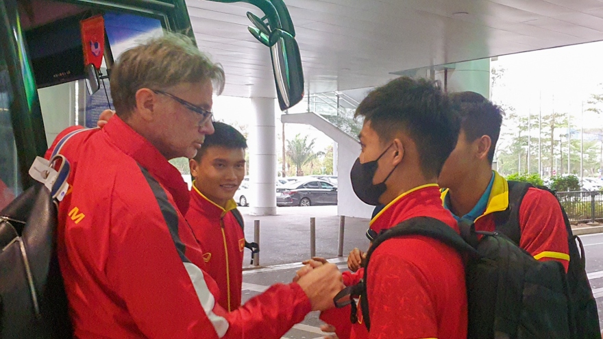 U23 Việt Nam về nước sau hành trình tại Doha Cup 2023