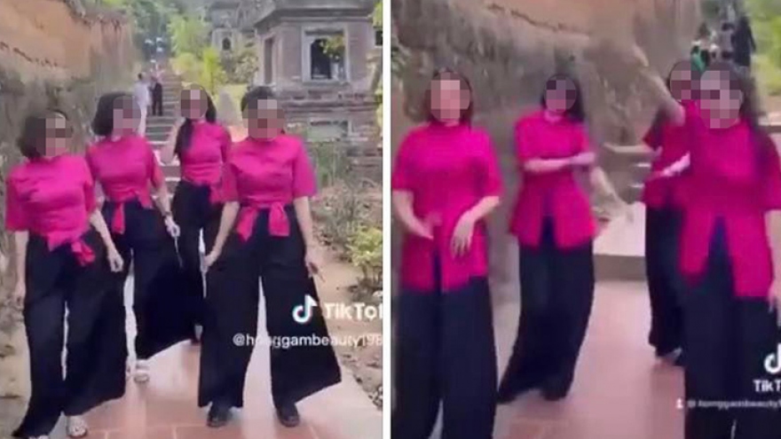 Đăng clip nhảy phản cảm tại chùa Bổ Đà, bị phạt hành chính