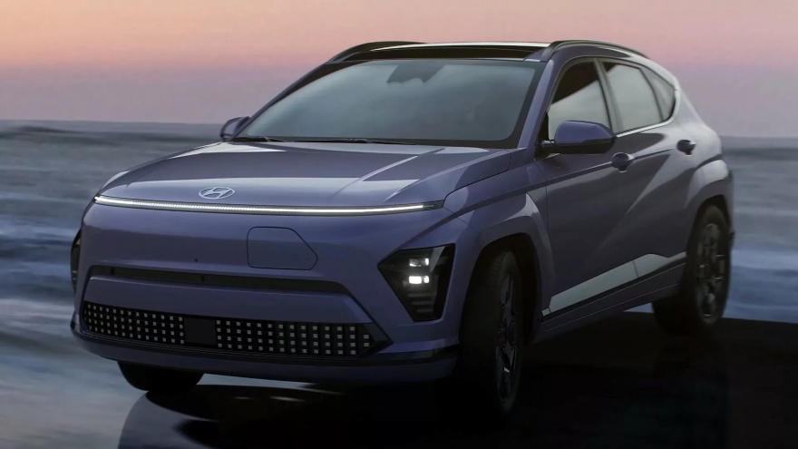 Ngắm Hyundai Kona Electric 2024 sắp ra mắt