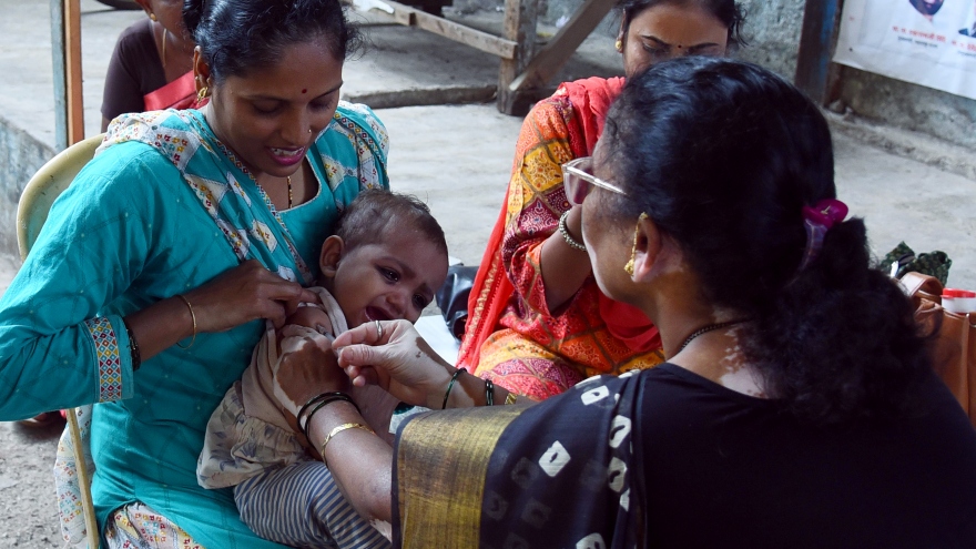 UNICEF: Ấn Độ là 1 trong 3 quốc gia có niềm tin vaccine cao nhất