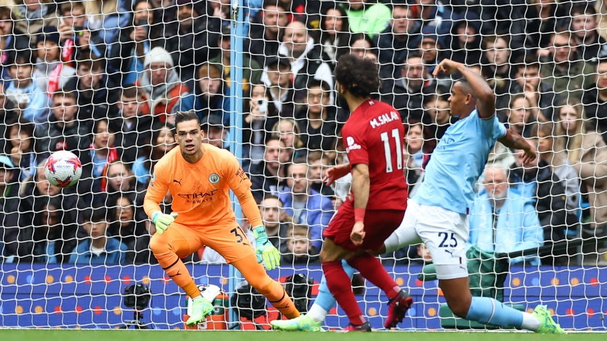 Trực tiếp Man City 0-1 Liverpool: Salah gieo sầu cho đội chủ nhà