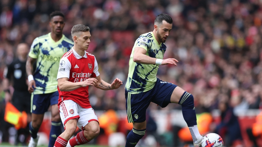 TRỰC TIẾP Arsenal 1-0 Leeds Utd: Gabriel Jesus tỏa sáng