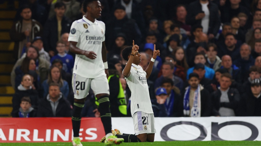 Kết quả Cúp C1 châu Âu 19/4: Real Madrid thắng dễ Chelsea để vào bán kết