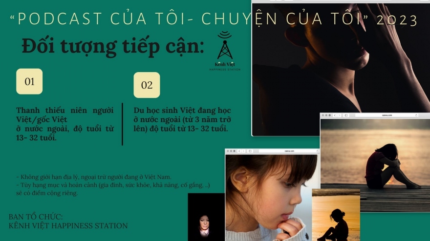 Dự án "Podcast của tôi - Chuyện của tôi" cho thanh thiếu niên Việt Nam ở nước ngoài