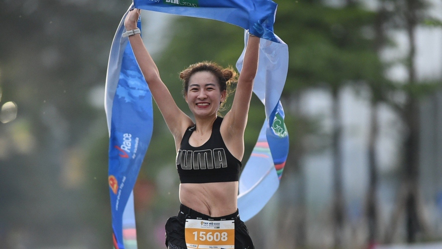 Giải chạy Tay Ho Half Marathon 2023 lập kỷ lục mới