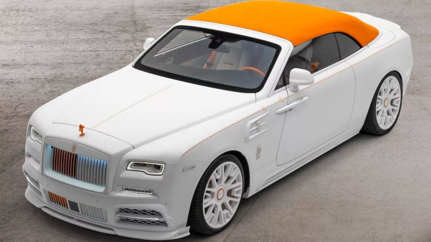 Chiêm ngưỡng bản độ Rolls-Royce Dawn Pulse Edition "bạch mã" của Mansory