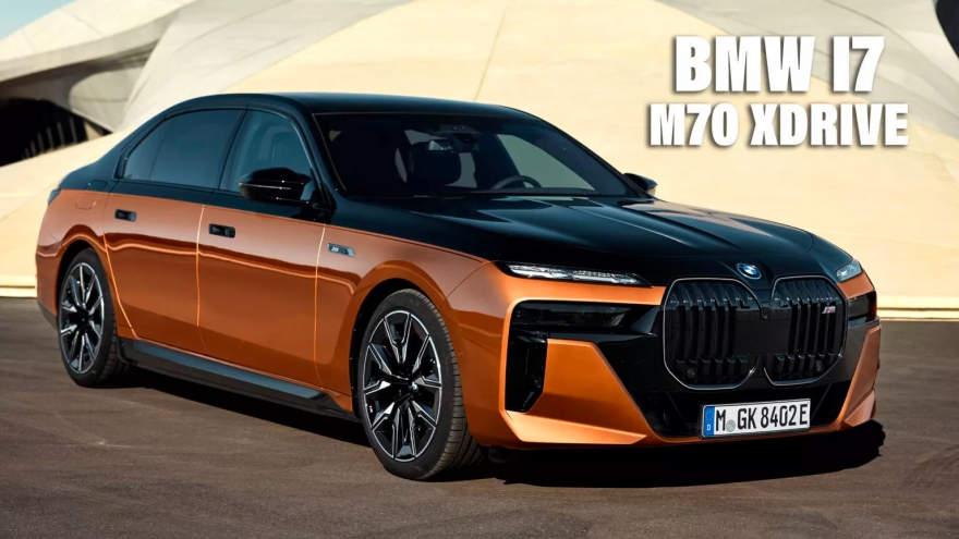 BMW i7 M70 xDrive: Mẫu xe thuần điện sang trọng và mạnh mẽ