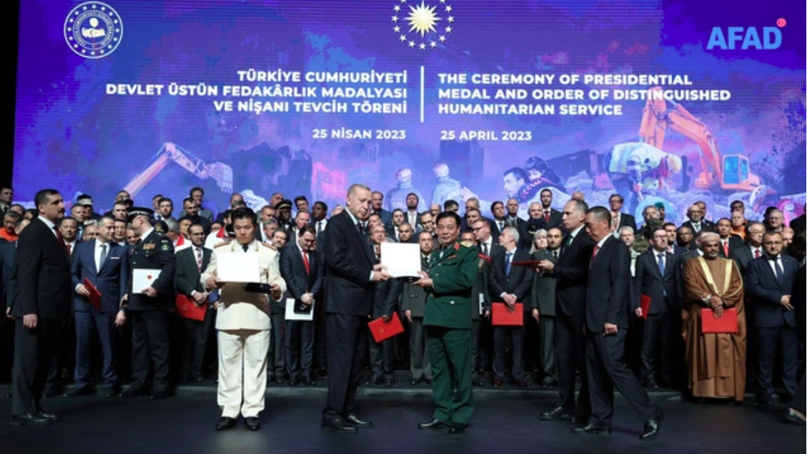 Turkey honours Vietnamese rescue teams after Feb. 6 earthquakes