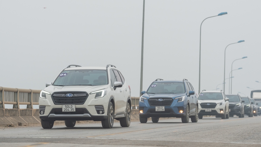 Subaru Forester 2023: Nâng cấp nhỏ, tăng trải nghiệm lái