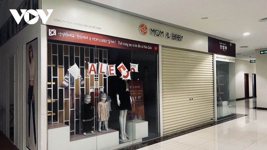 Hard times for bustling commercial centres in Hanoi
