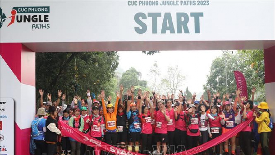 2,500 local, foreign runners race in Cuc Phuong Jungle Paths 2023