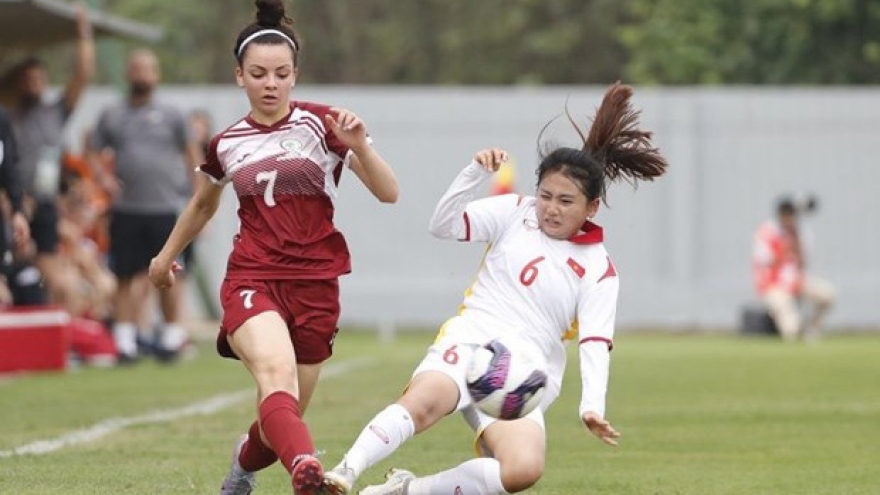 Vietnam trounce Palestine at AFC U-17 Women's Asian Cup qualifications