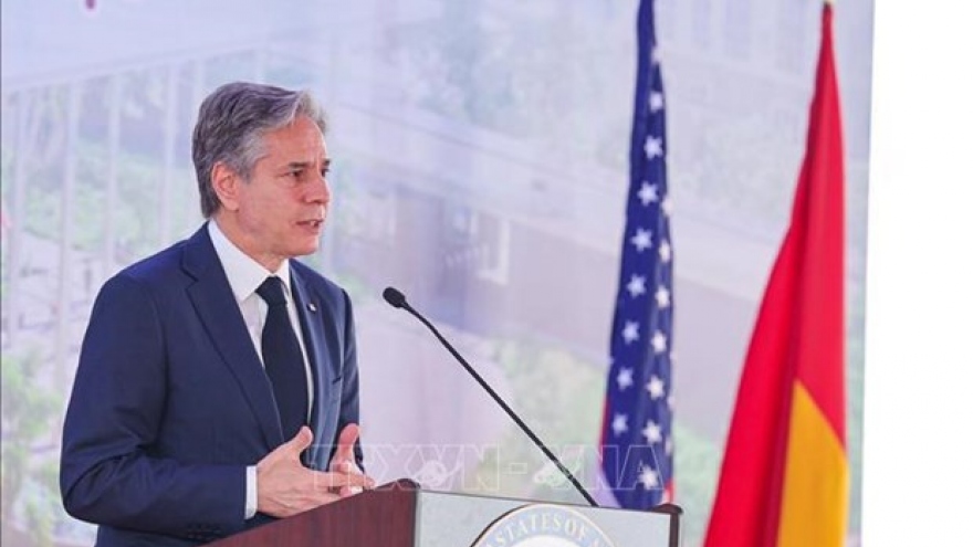 Vietnam, US develop dynamic, effective ties: US Secretary of State