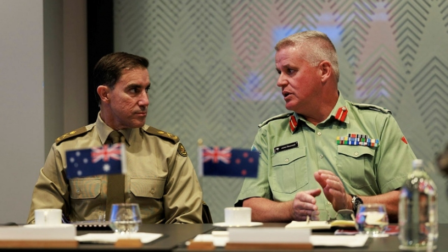 Australia, New Zealand ký kết thỏa thuận hợp tác quân sự ANZAC