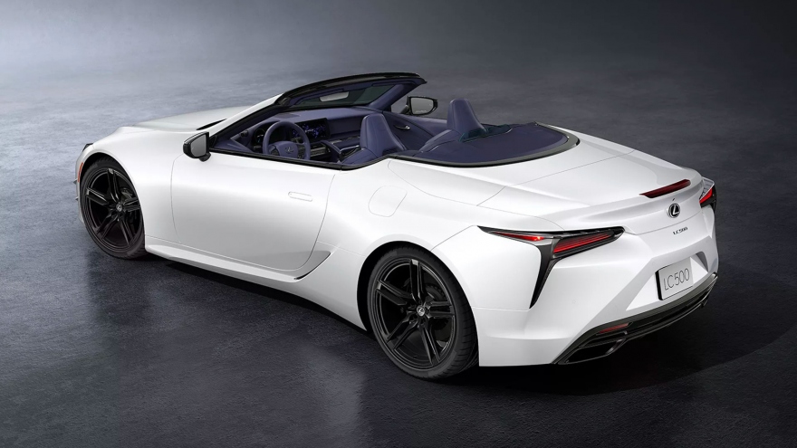 Chi tiết phiên bản nâng cấp của Lexus LC 500 2024