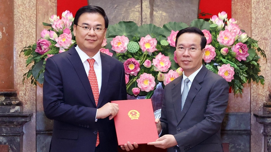 Chủ tịch nước Võ Văn Thưởng trao quyết định bổ nhiệm Đại sứ Việt Nam tại Nhật Bản
