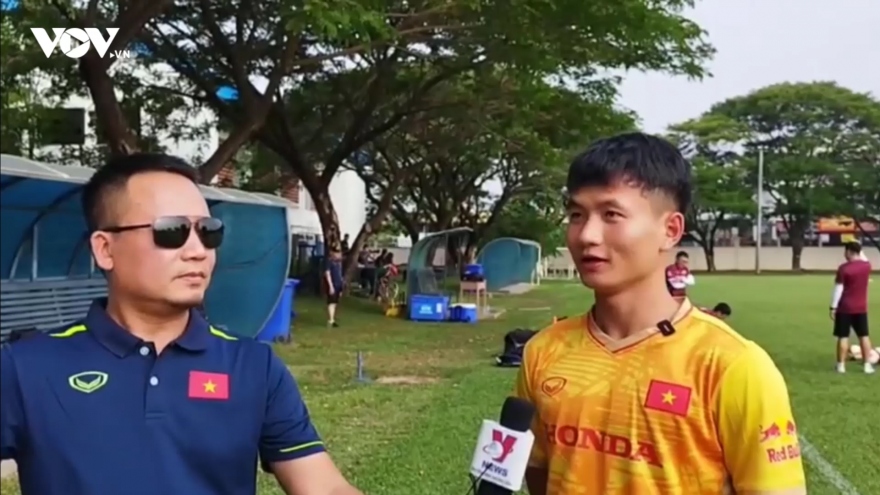 Tuyển thủ U22 Việt Nam nhận định bất ngờ về U22 Lào ở SEA Games 32