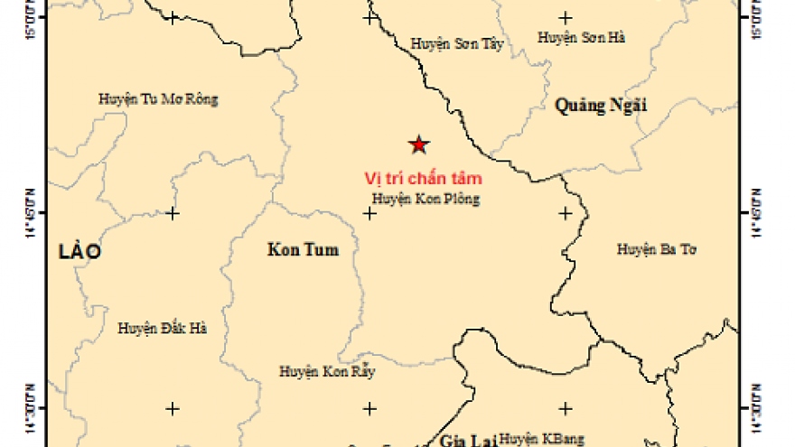 Earthquake jolts Central Highlands again