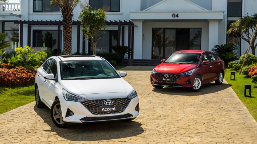 Accent tiếp tục là xe bán chạy nhất tháng 3/2023 của Hyundai