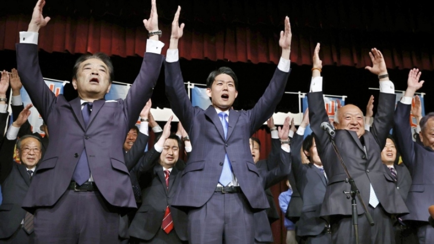Đảng cầm quyền Nhật Bản giành 4/5 ghế Quốc hội trong cuộc bầu cử bổ sung