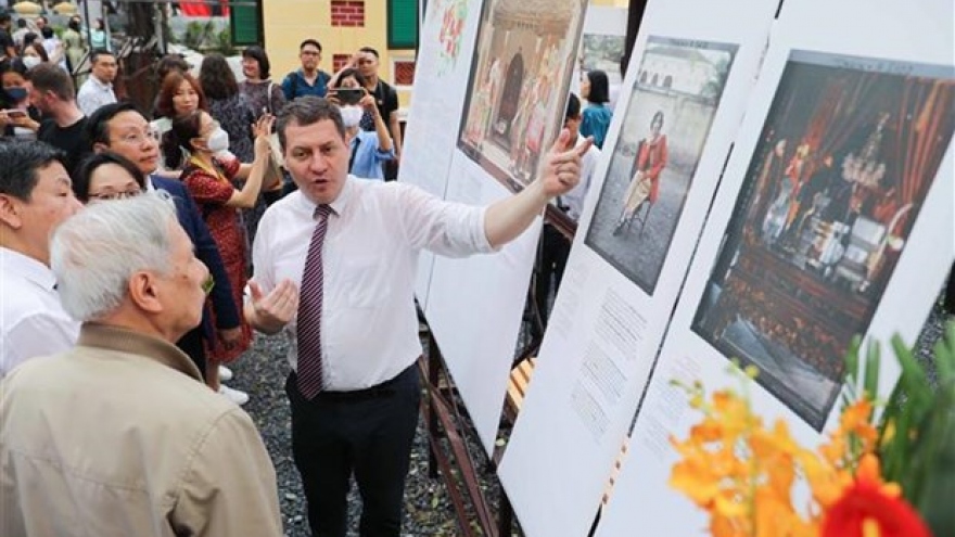 Photos depict the start of Western-style city in Hanoi