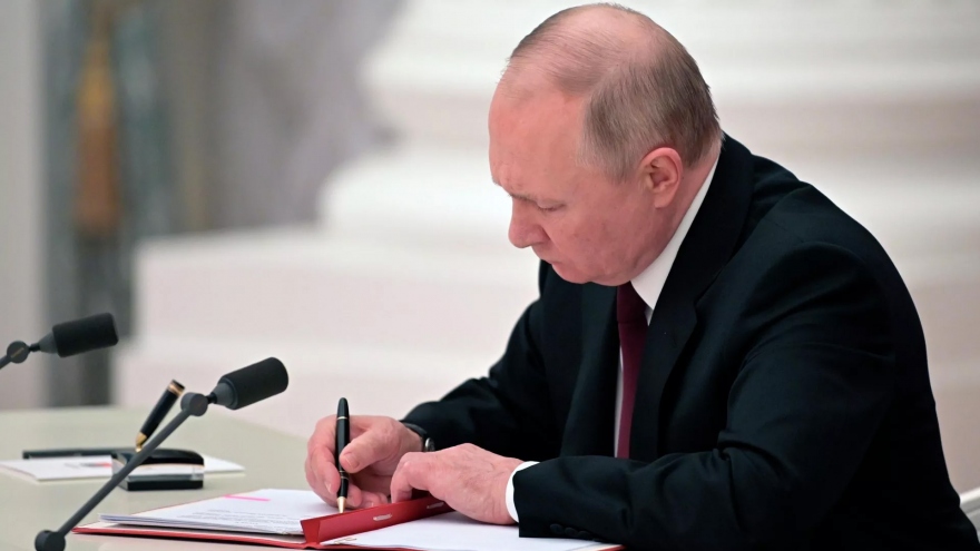 Tổng thống Putin ký luật thành lập tòa án tại 4 vùng mới sáp nhập vào Nga