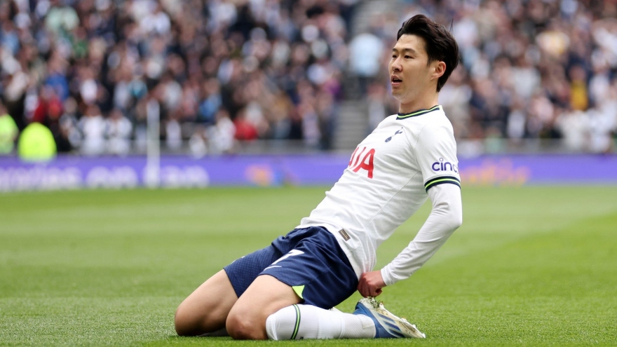 Son Heung Min tạo cột mốc lịch sử của bóng đá châu Á ở Ngoại hạng Anh