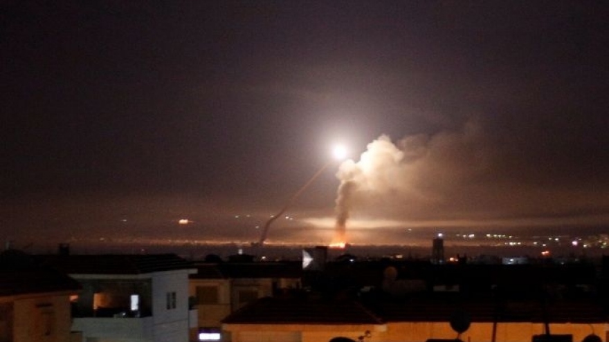Israel phóng tên lửa vào vùng lân cận thủ đô Damascus của Syria