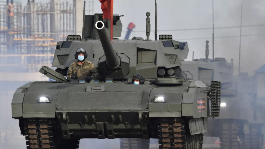 Nga đưa siêu tăng T-14 Armata tới vùng chiến sự ở Ukraine