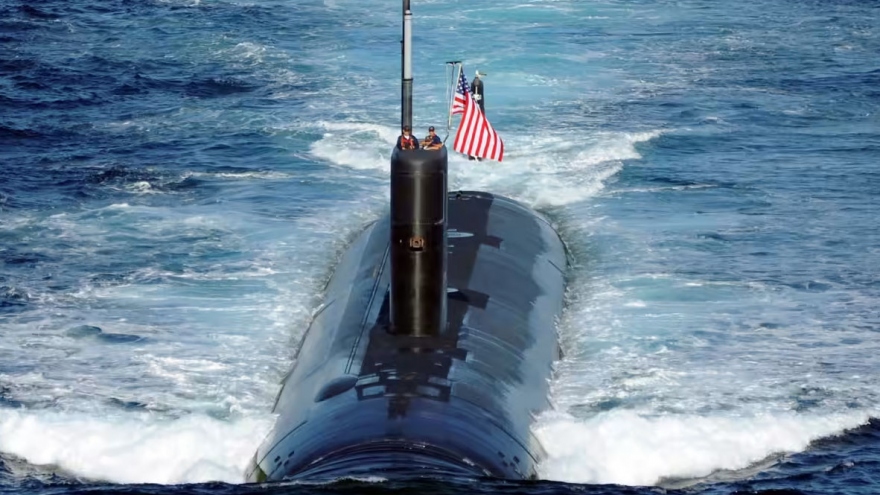 Tàu ngầm hạt nhân Mỹ sẽ cập cảng Hàn Quốc lần đầu tiên sau 40 năm